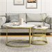 Mesa de centro, mesa de apoio, mesa de canto 70x45 Branco