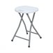 Tamborete dobrável de resina 7house Tamborete dobrável de resina 7house Branco