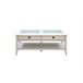 Mesa de centro retangular MELODY Branco