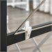 Estendal para Roupa Dobrável Metal, Alumínio HOMCOM Branco