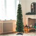 Árvore de Natal PVC, metal e plástico HOMCOM, casa - natal Verde