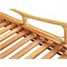 Beliani Cama com estrado Rattan/vime DOMEYROT 147x207 Castanho