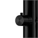 Chuveiro exterior em aço inoxidável BOSA 316L com duche de mão e lavagem dos pés, Satin Black Preto