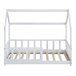 Cama cabine de madeira 166x87 Branco