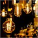 Lâmpada LED Globo Gigante 7hSevenOn Vintage Amarelo