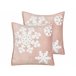 Beliani Almofada decorativa MURRAYA 45x45 Rosa