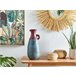 Beliani Jarro decorativo VELIA Azul