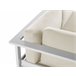 Beliani Conjunto lounge MESSINA Branco