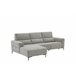 Chaise longue relax elétrica LEANIS Bege