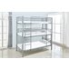 Beliche Triplo Metálico 90cm 201x98 Cinza