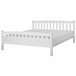 Beliani Cama com estrado Pinho GIVERNY 189x208 Branco