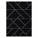 Tapete EMERALD exclusivo 7543 glamour 80x150 Preto