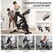 Bicicleta Estática Aço e ABS HOMCOM Vermelho