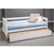 Cama nido 90x190 com sommier DUPLEX Branco