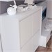 Aparador de 4 portas Soren 105 Branco