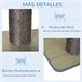 Árvore Arranhadora para Gatos MDF, Sisal PawHut Cinza