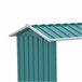 Abrigo para Lenha Aço Galvanizado Outsunny 240 Verde