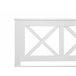 Beliani Cama com estrado Pinho TANNAY 169x208 Branco