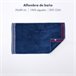 Tapete de banho 100% algodão 800GSM turco tingido El Ganso Azul Marino