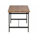 Beliani Conjunto de comedor ARLINGTON Preto