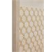 Cabeceira Folhada Creme