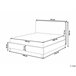 Beliani Cama com estrado Poliéster SENNEZ 155x216 Bege