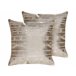 Beliani Almofada decorativa OUJDA 50x50 Dourado