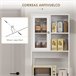 Armário de Cozinha MDF HOMCOM, casa - móveis de armazenamento Branco