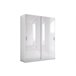 Roupeiro ATENZA portas deslizantes 200x238cm branco Branco