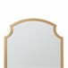 [en.casa] Espelho de parede Aura design atrativo MDF Dourado