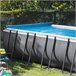 Carretel de cobertura solar Intex para piscinas Azul