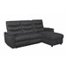 Chaise loungue relax elétrico FAMILY Antracite