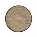 Beliani Conjunto de 3 vasos para plantas RATTAIL Bege