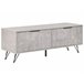 Beliani Mesa de TV HALSTON 120 Cinza