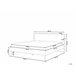 Beliani Cama com estrado MDF SERRIS 188x215 Castanho