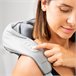 Aparelho de Massagem Recarregável 6D para o Pescoço e Costas Cinza