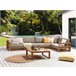 Beliani Conjunto lounge TIMOR Cinza Escuro