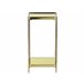Beliani Mesa auxiliar ALSEA 29x29 Beliani Mesa auxiliar ALSEA 29x29 Dourado