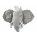 Beliani Decoração de parede TANTOR Branco/ Bege