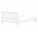 Beliani Cama com estrado Pinho MAYENNE 149x208 Branco