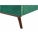 Beliani Cama com estrado Veludo BAYONNE 191x212 Verde