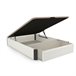 Sommier rebatível Luxo Max 3D 135x190 Branco/cinza