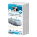 Piscina oval amovível Intex estrutura prisma oval 610x305x122 cm com purificador Cinza
