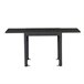 Mesa extensível de alumínio para jardim Lipari cinza Preto
