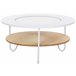 Beliani Mesa de centro CONCAN 80x80 Branco