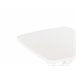 Beliani Conjunto bistrô SERSALE/VIESTE 70x70 Branco