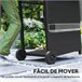 Barbecue a Gás Aço e ABS Outsunny Preto