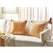 Beliani Almofada decorativa HOYA 45x45 Cinza