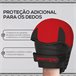 Plastrons de Boxe PU, EVA, nylon e PP SPORTNOW Vermelho