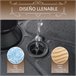 Base Chapéu de Sol HDPE Outsunny 38x38 Preto